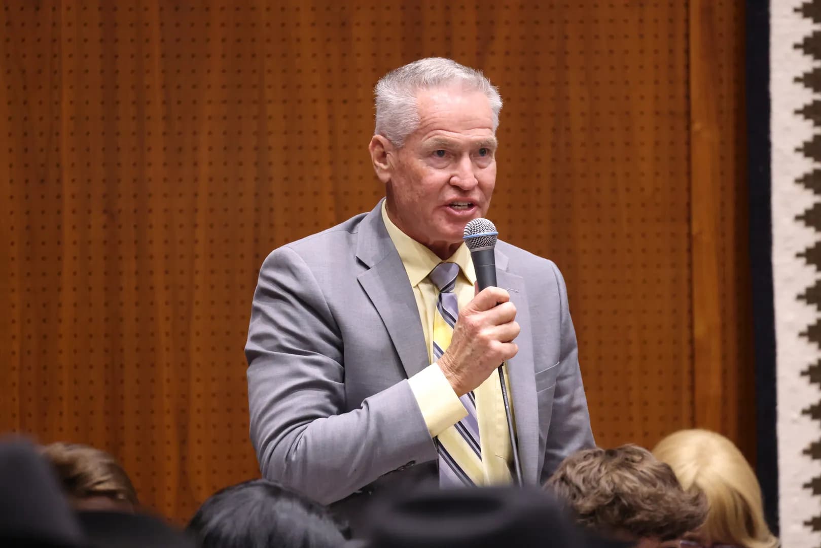 Dr. Ralph Heap attending an Arizona campaign event